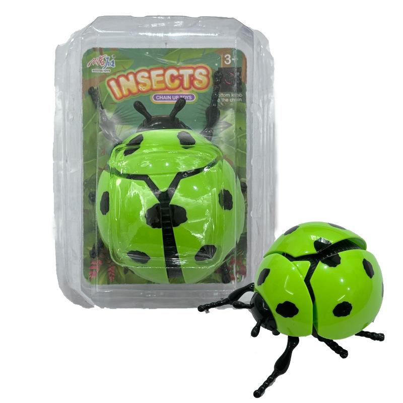 1/4 шт. Игрушка-модель анимированного насекомого-пранкера, заводной жук, биоигрушки, жук-скарабей, детские пластиковые животные, заводная игрушка
